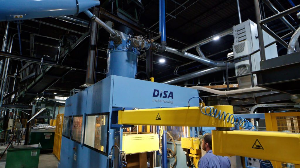 The DISA MATCH 24/28 at Southern Aluminum Foundry